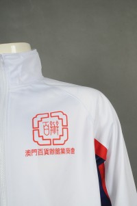 WTV168 Design Winter Sports Suit Gold Velvet Sportswear Macao Baiban Chamber of Commerce Sportswear Manufacturer detail view-8